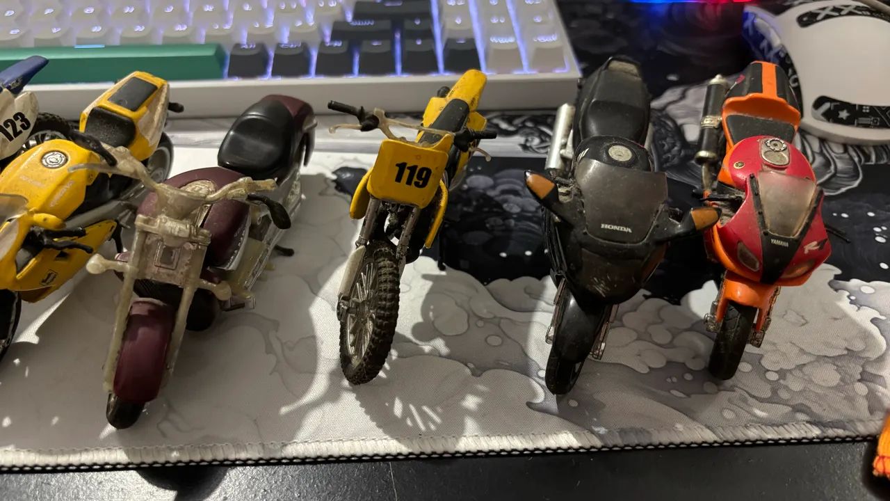 Coleção miniatura de motos jornal extra 