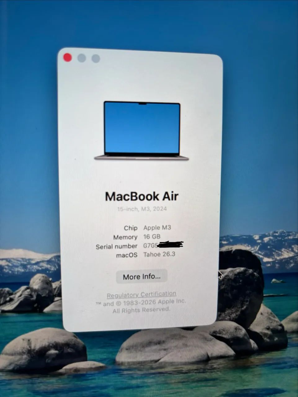 MacBook Air M3 15 pol 16gb ram 256gb SSD - Notebooks - Manaíra