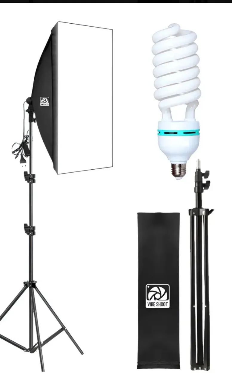 Softbox 50x70 com Lâmpada  - Foto 5