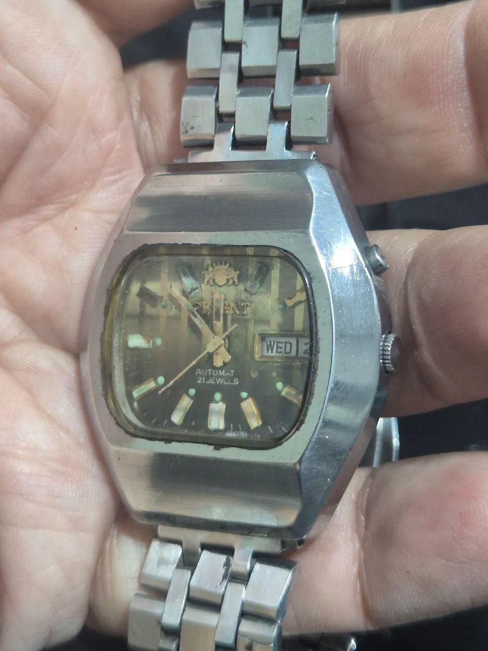 Relógio ORIENT TV AUTOMÁTICO  21 RUBIS   -    REVISADO - Foto 4