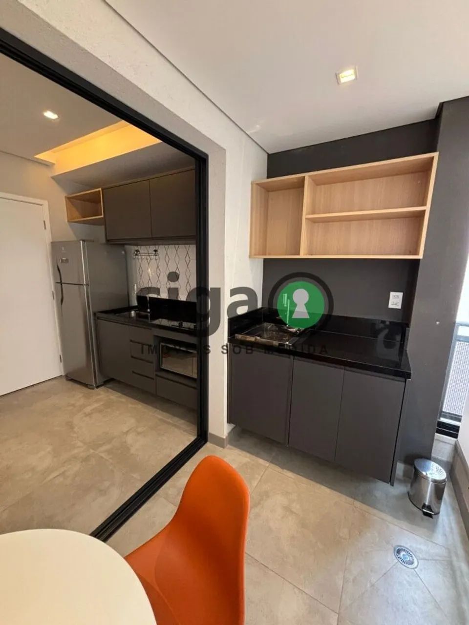 Apto compacto premium em Rua Sem Saída* ? pronto para morar, com *1 suíte e 1 vaga - Foto 5