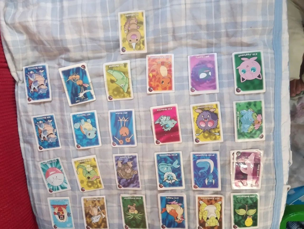 Lote De Figurinhas Pokémon Panini Ano 1999 - Clássicas Coleção