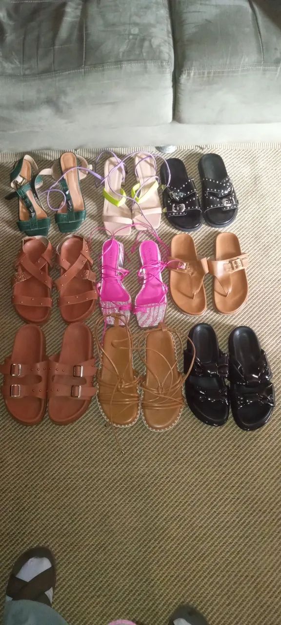 Vendo sapatos variados 