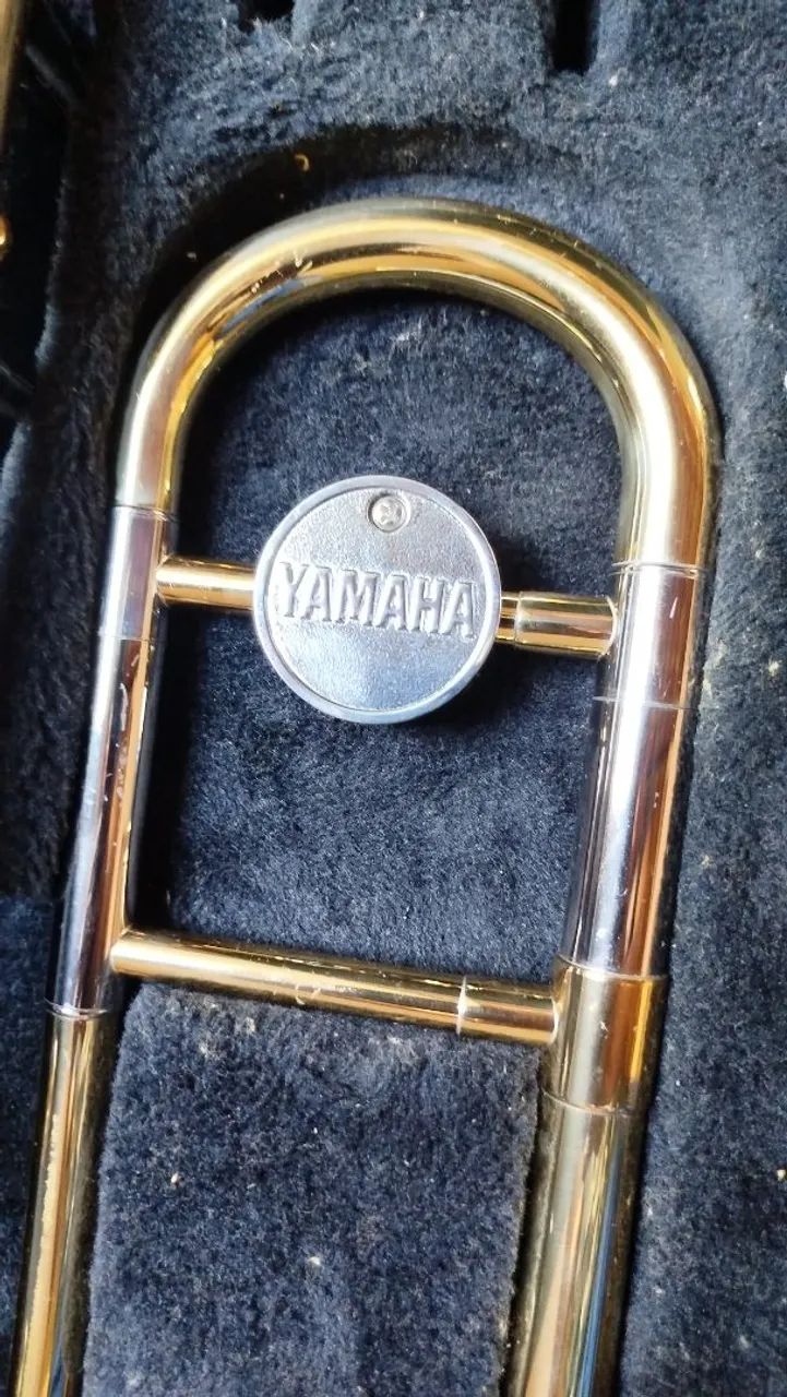 Trombone Yamaha ysl 354 - Instrumentos musicais - Vigia 1493624209