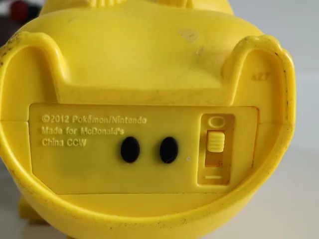 Kit de bonecos Pikachu e Tepig de 2012 - Mc Donald´s - Foto 5