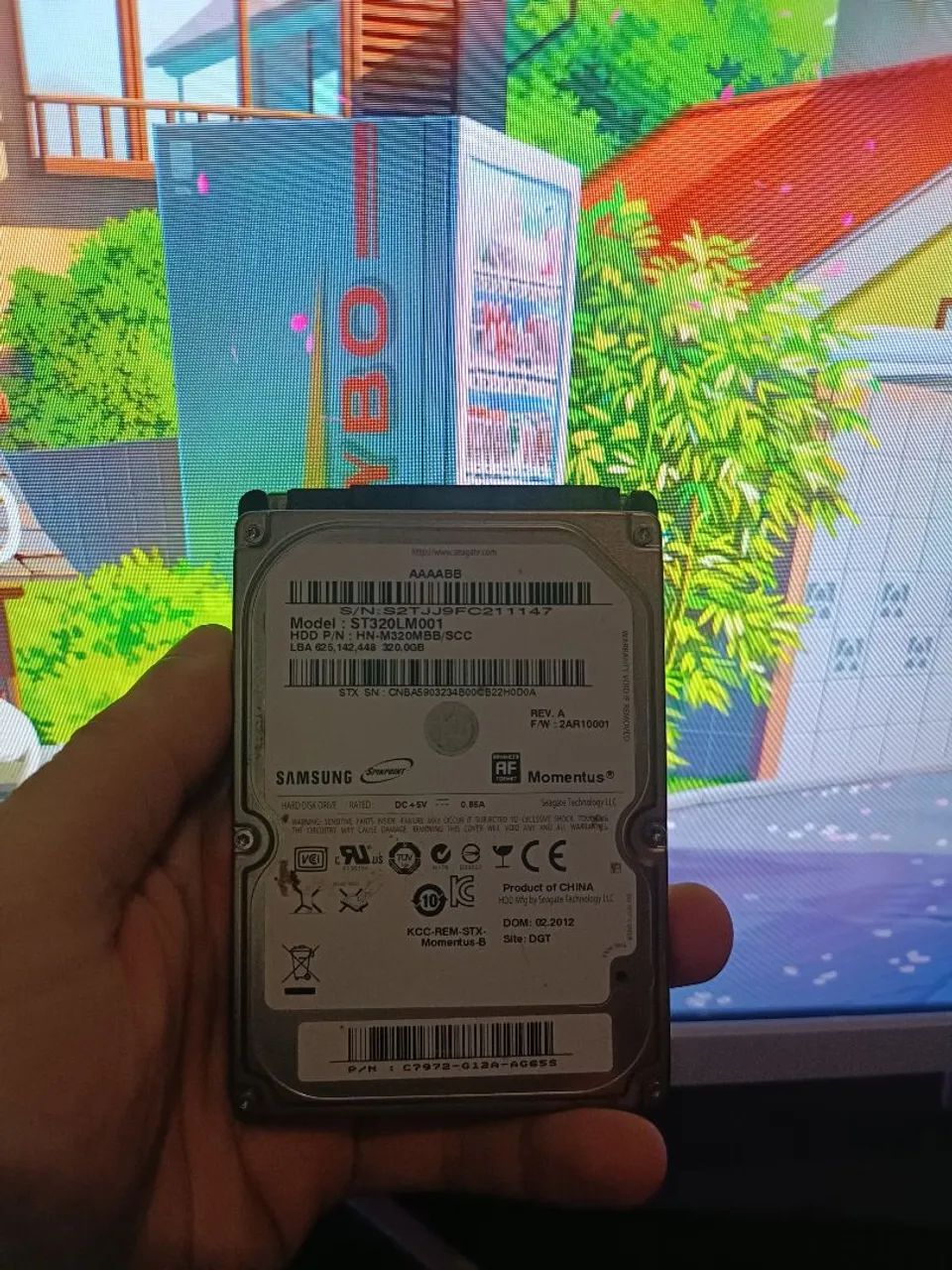 HD 320GB Samsung