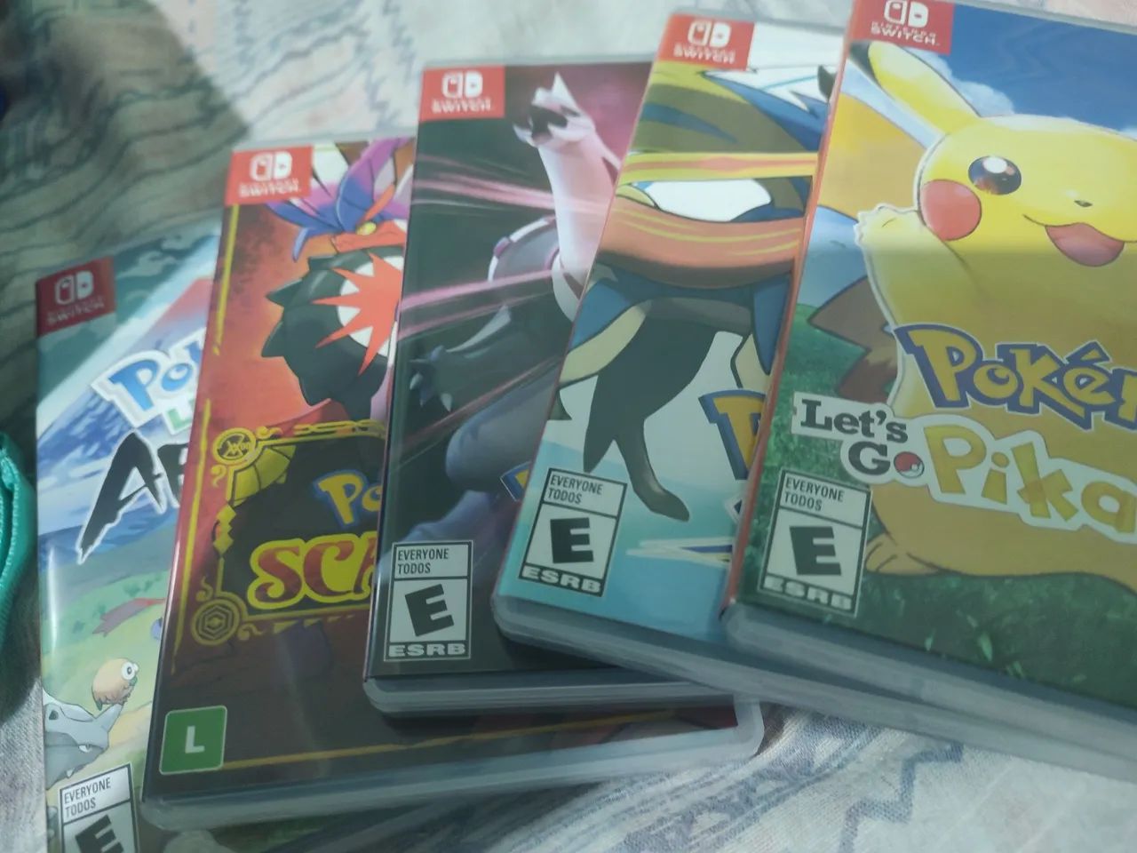 Jogos Pokémon Nintendo Switch 