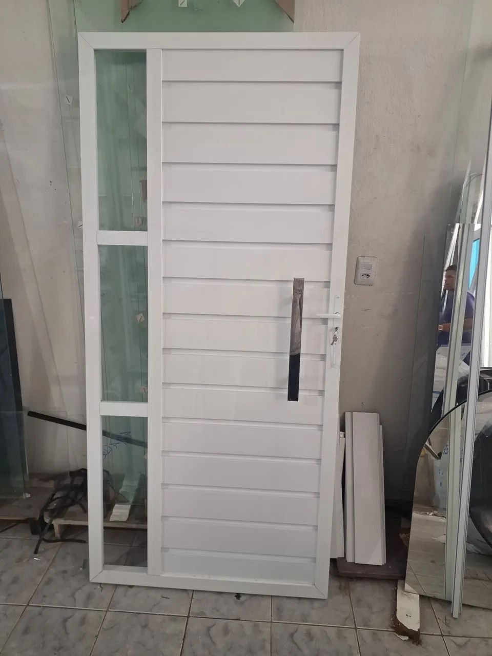 Porta Alumínio 100x210 ? - Foto 4