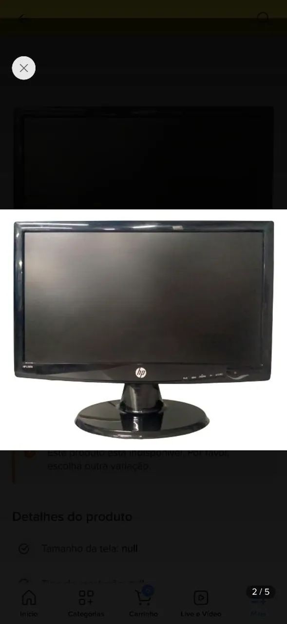 Monitor HP L185B - Foto 4