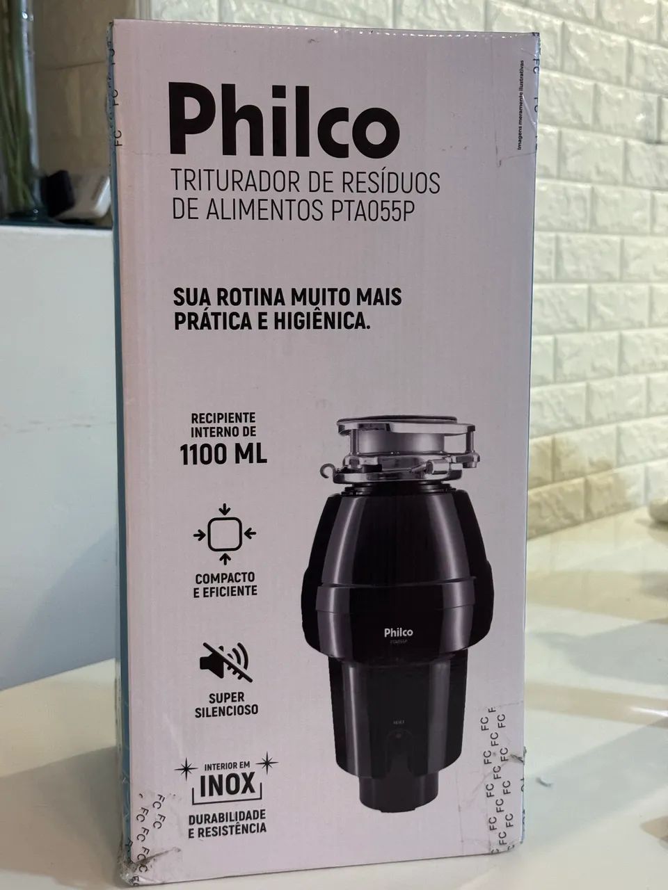Triturador de alimentos de pia