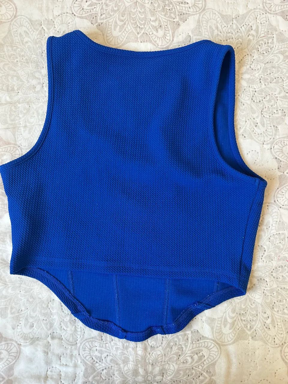 Cropped azul  - Foto 2