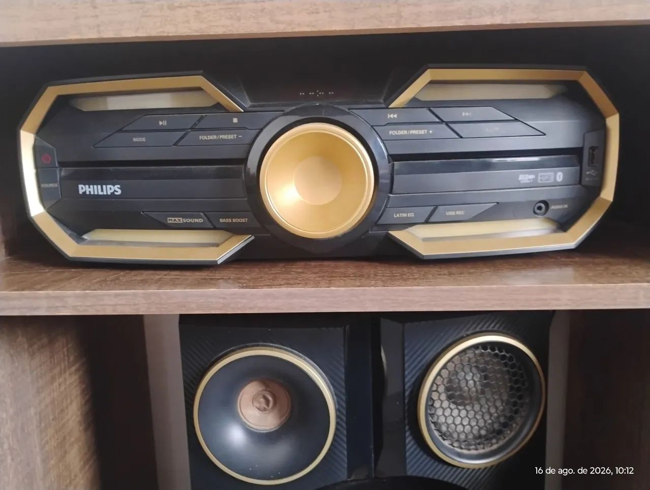 Som Philips 800 w potência  - Foto 3