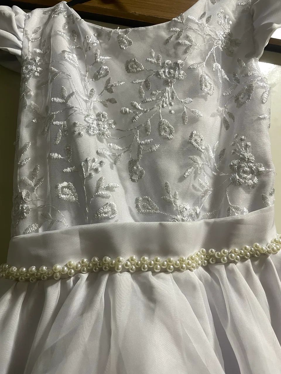 Vestido branco infantil  - Foto 3