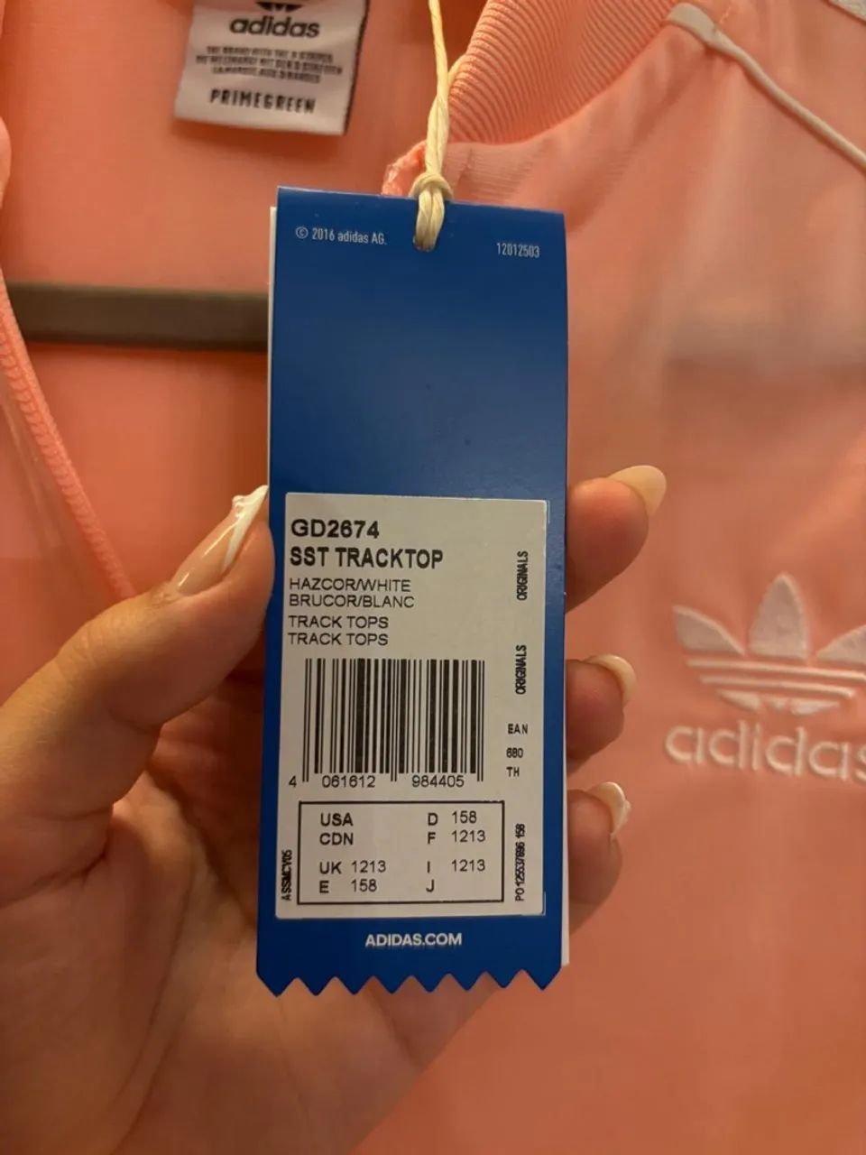 Casaco rosa adidas original - nunca usado  - Foto 4