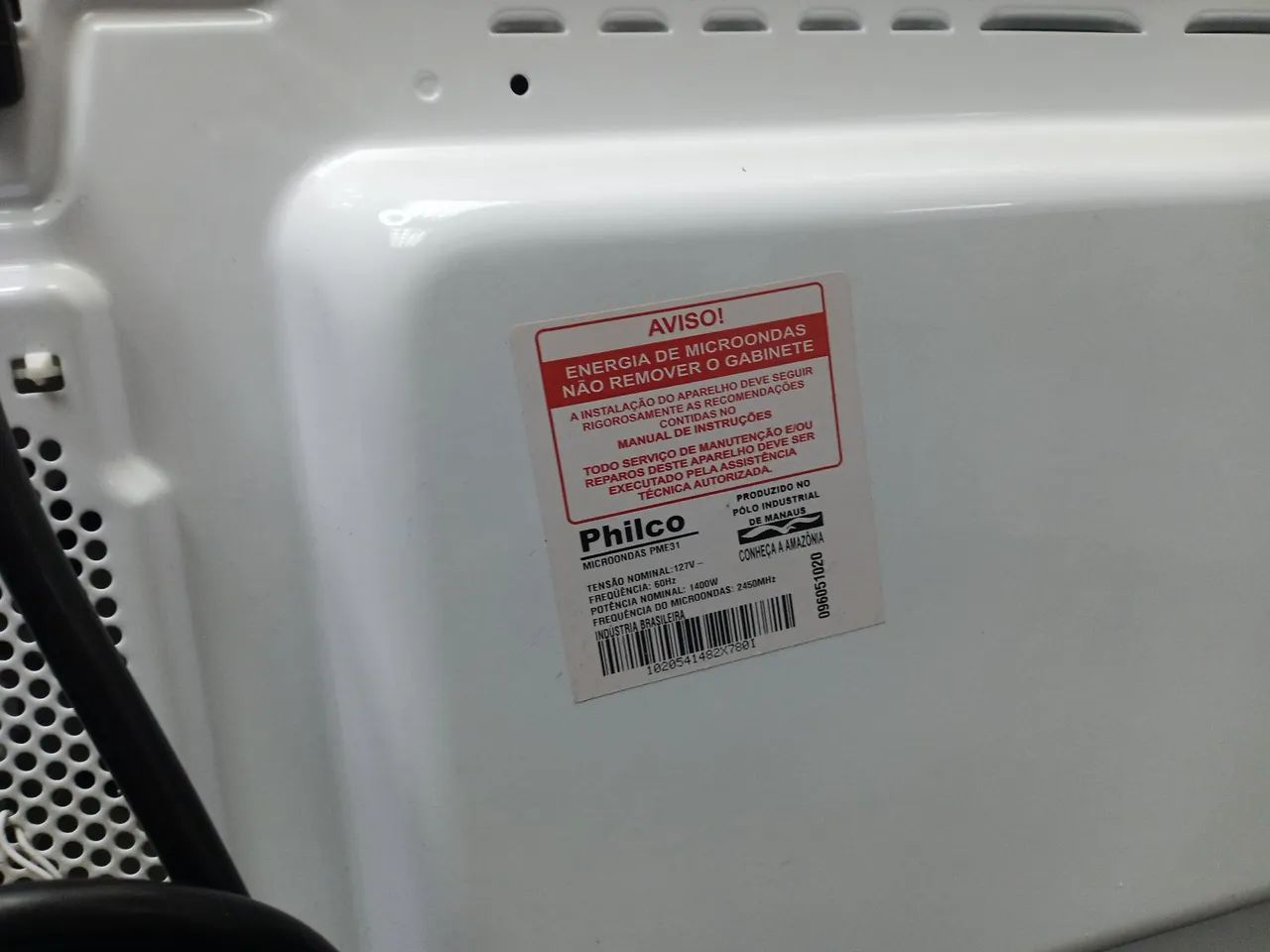 MICROONDA MARCA PHILCO MODELO PME31  - Foto 5