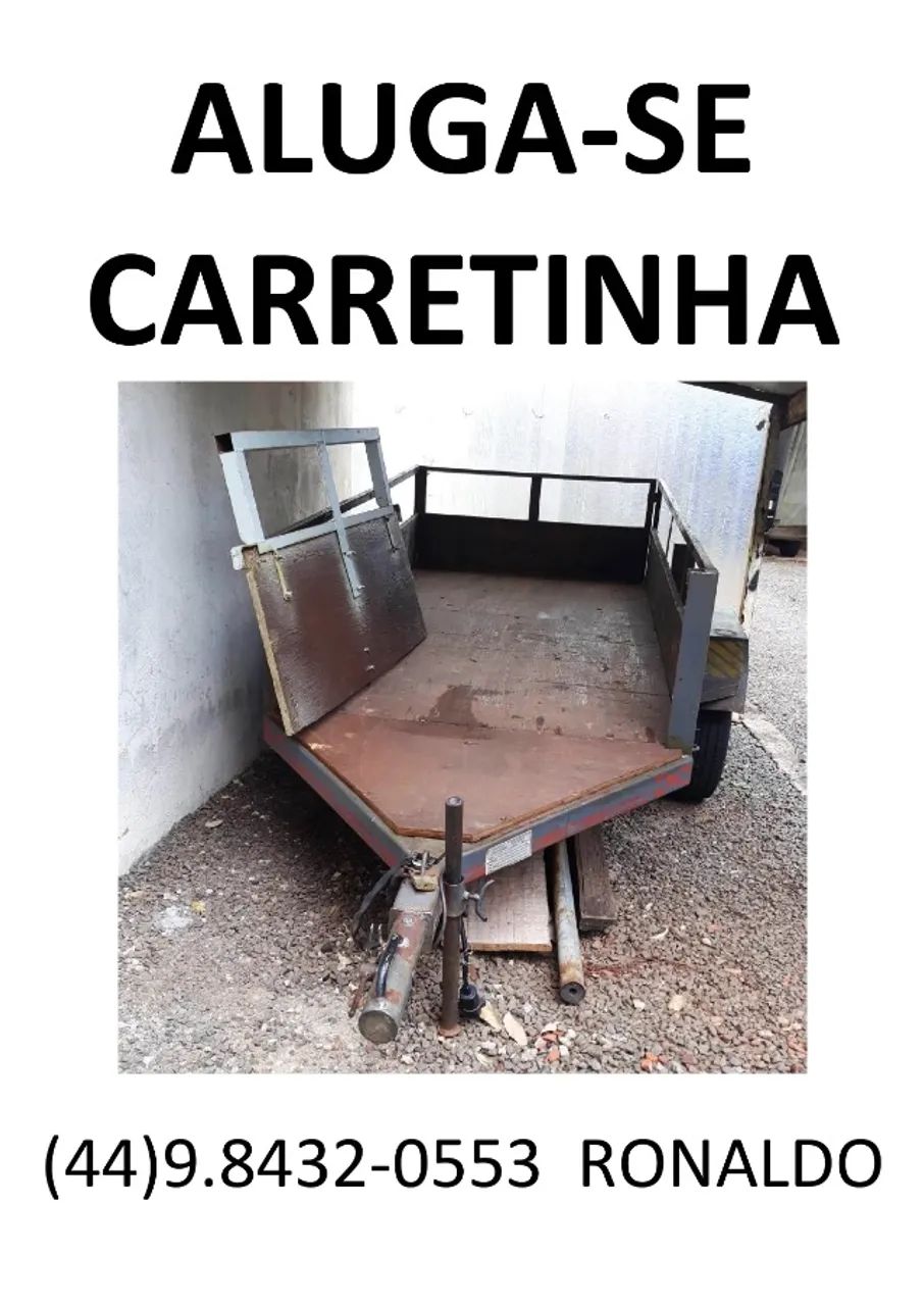 LOCAÇÃO DE  CARRETINHA / FRETES - Foto 3