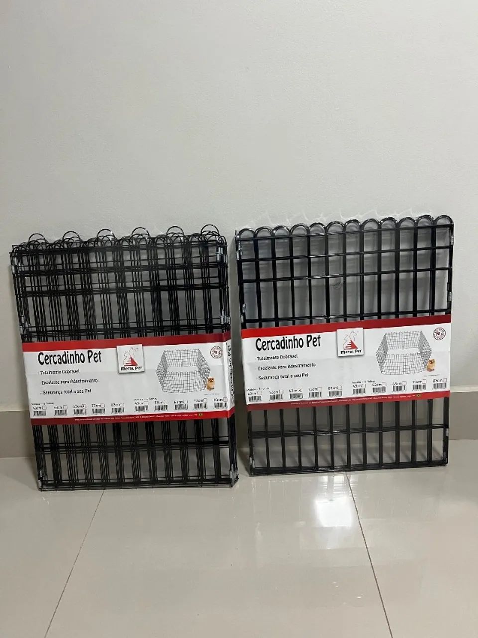 Cercadinho de adestramento pet novo 