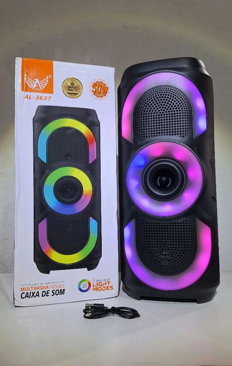 Caixa de Som Bluetooth - NOVA