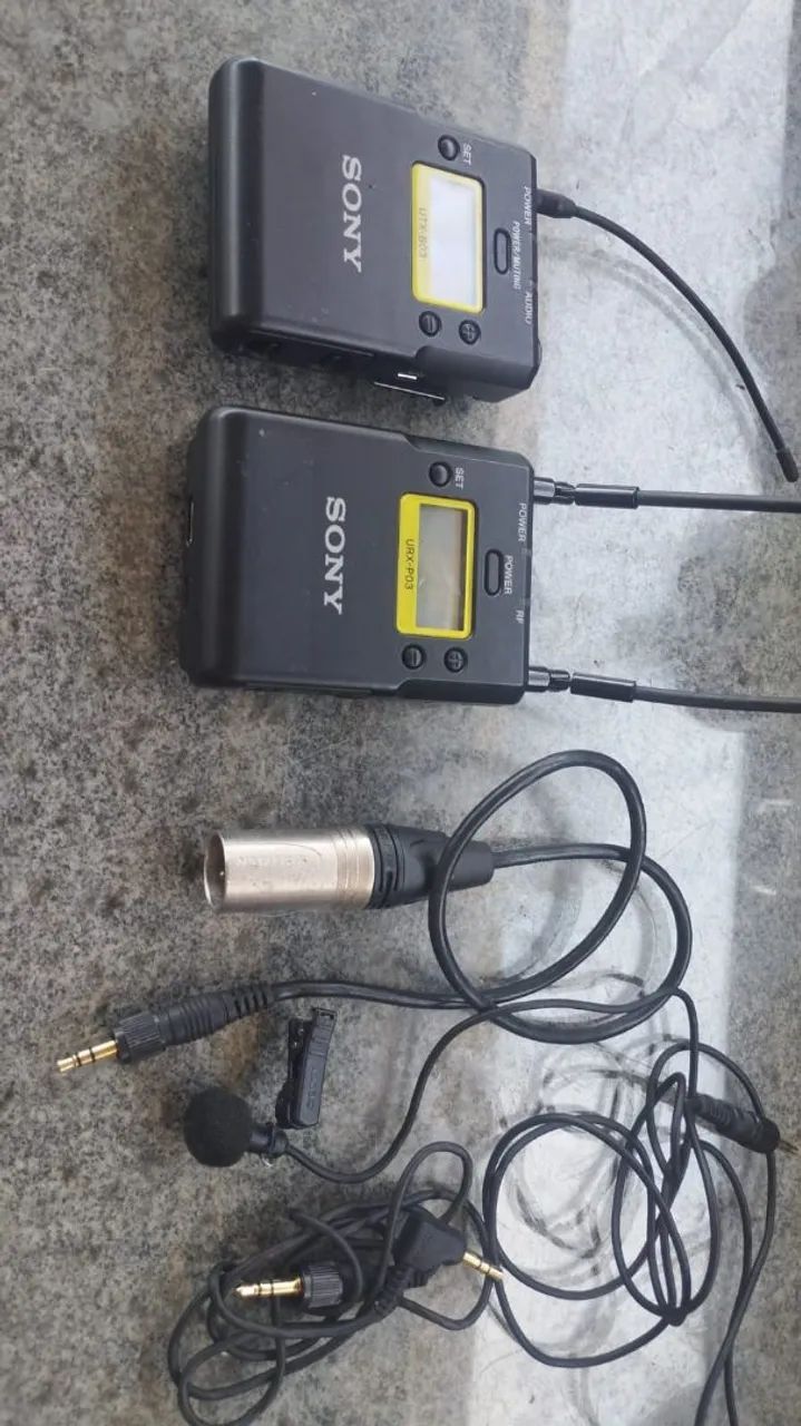 Microfone sem fio lapela sony  - Foto 5