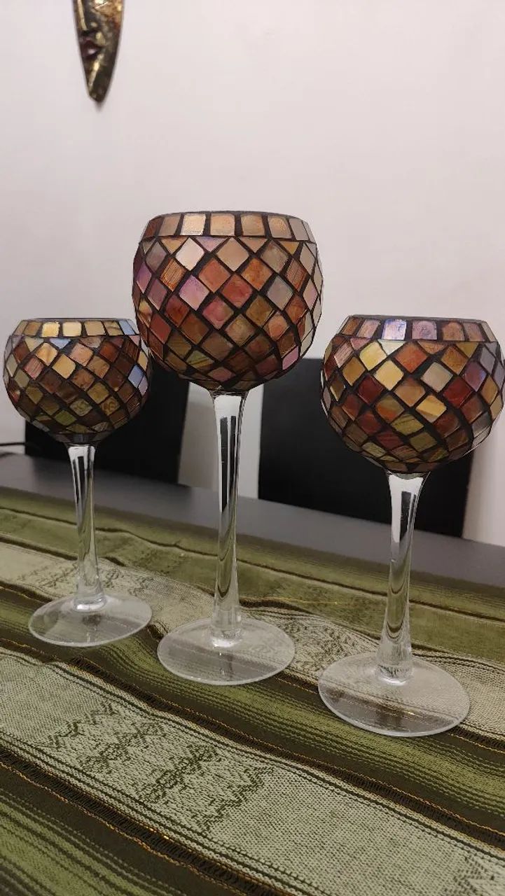 Castiçais decoração 