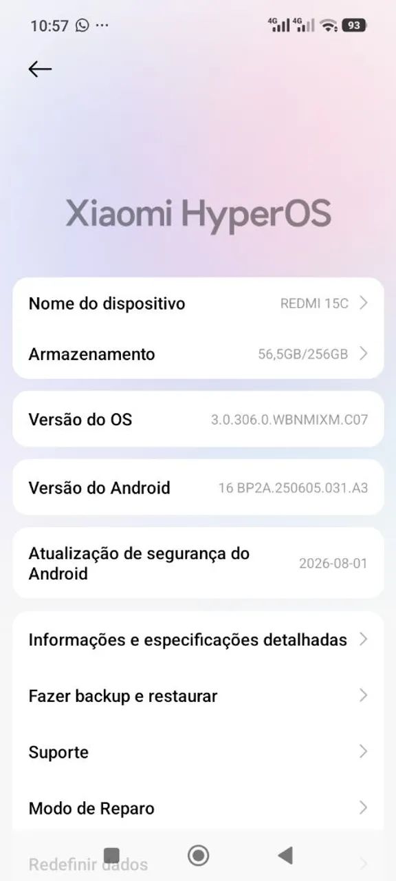 Smartphone Redimi 15 C 256GB - Foto 3