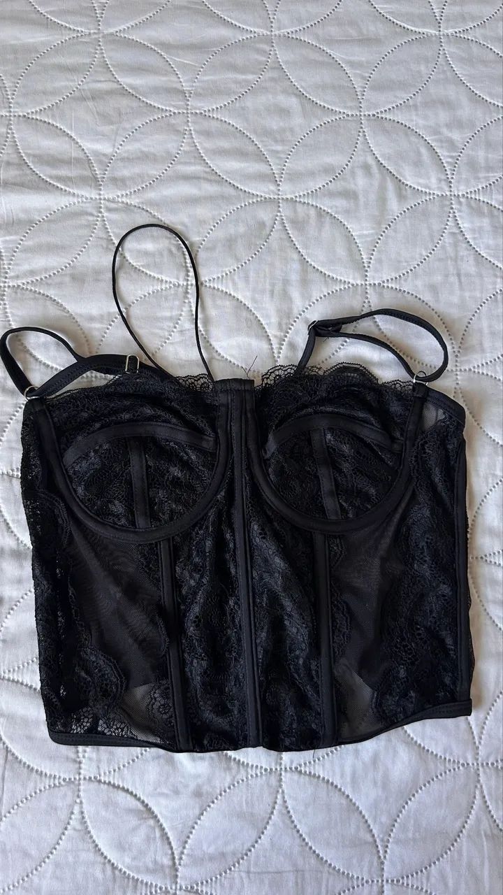 Corset preto 