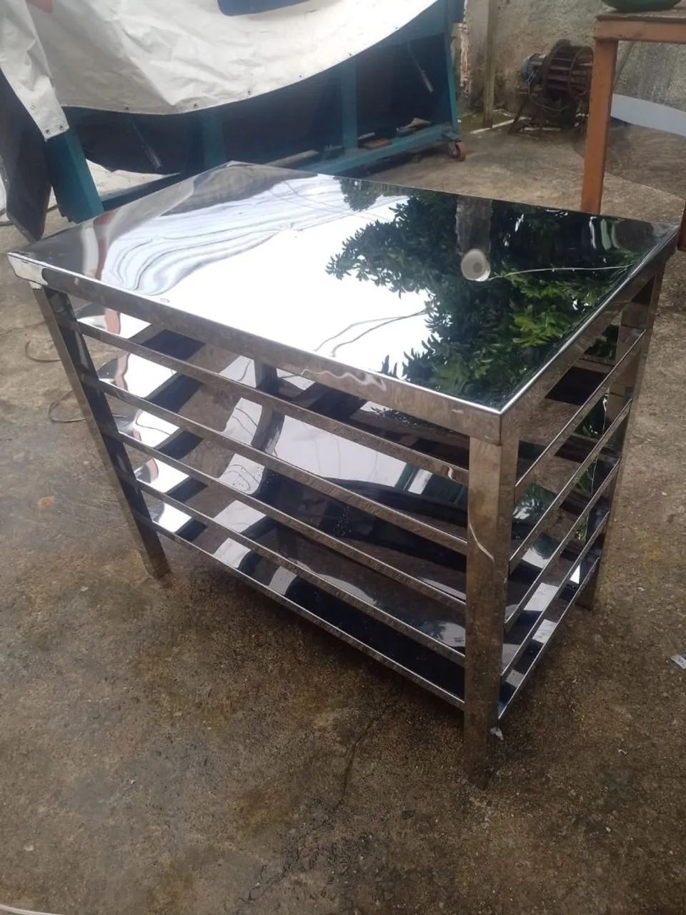 Bancada de inox 