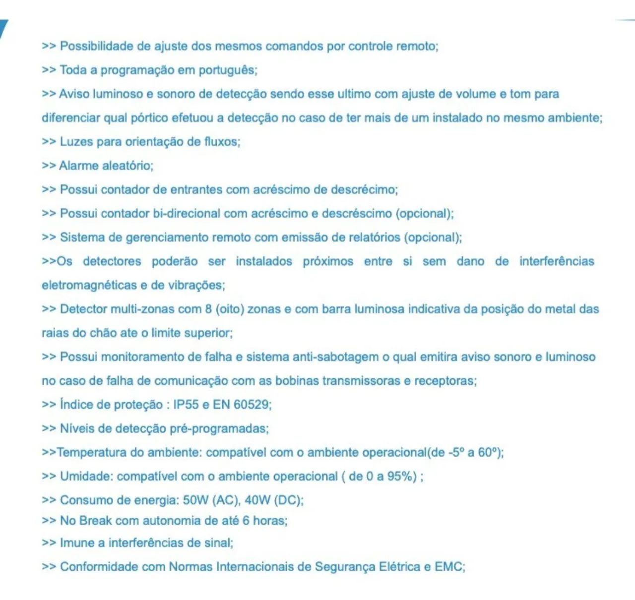 Portal Detector De Metais 8 Zonas Mp36 Mineoro - Foto 5