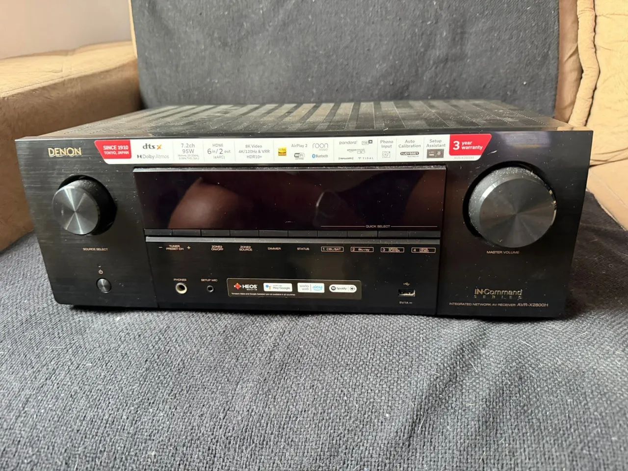 Receiver   denon 2800h
