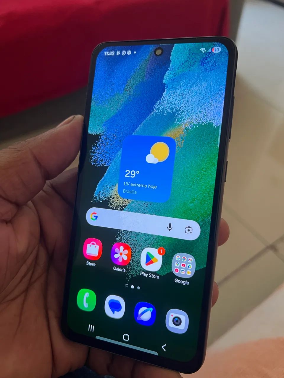 Samsung S21 fe .não troco. - Foto 2