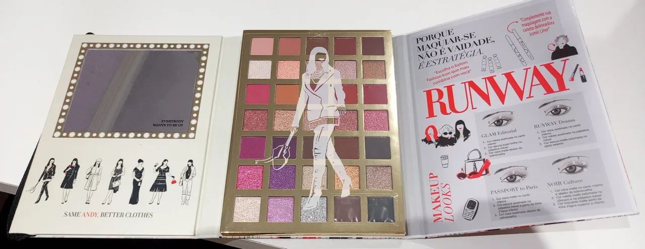 Paleta de Sombras Eudora Diabo Veste Prada - Foto 2