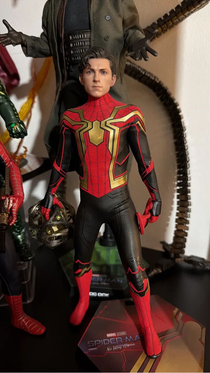 ホットトイズ Spider-Man Integrated Suit HOT TOYS Spider-Man Integrated Suit ? No Way Home - Hobbies e