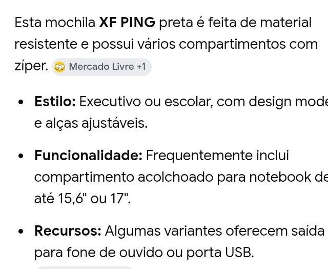 Mochila XF PING  com.varios compartimentos - Foto 3