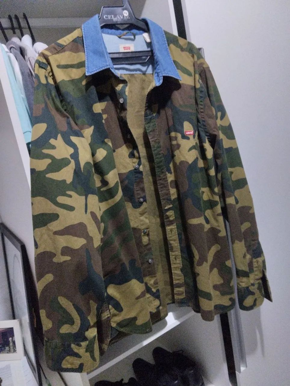 Casaco camuflado levis 