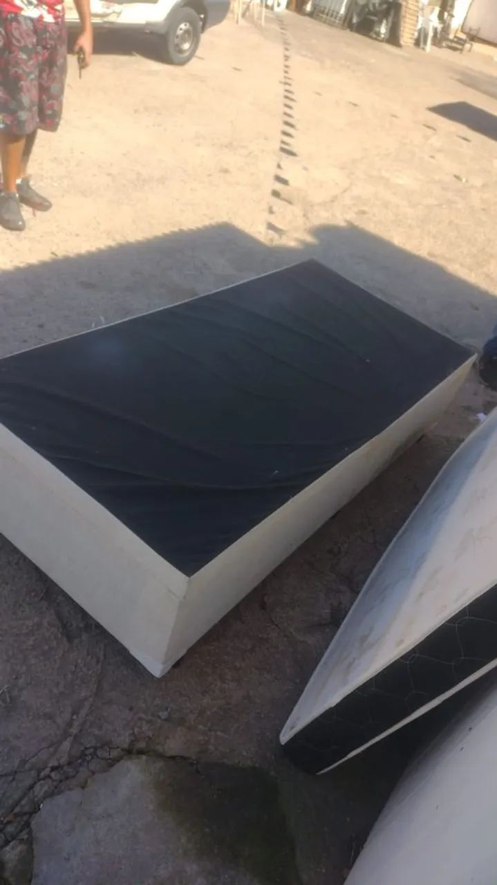 Cama baú de solteiro com colchão  entregamos no local  - Foto 4