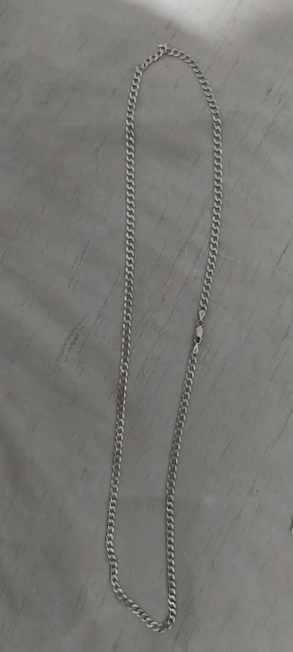 Cordão e pulseira de prata  - Foto 5