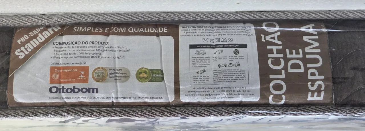 Colchão de espuma ortobom pro saúde standard - Foto 2