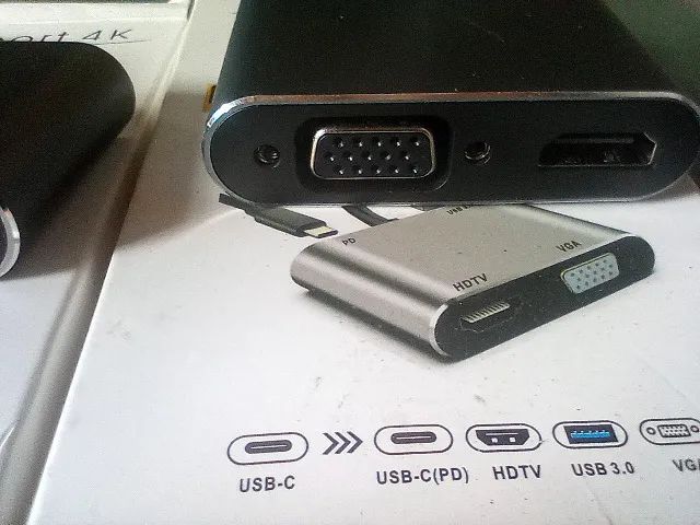 2 USB - C para VGA e HDMI - Foto 4