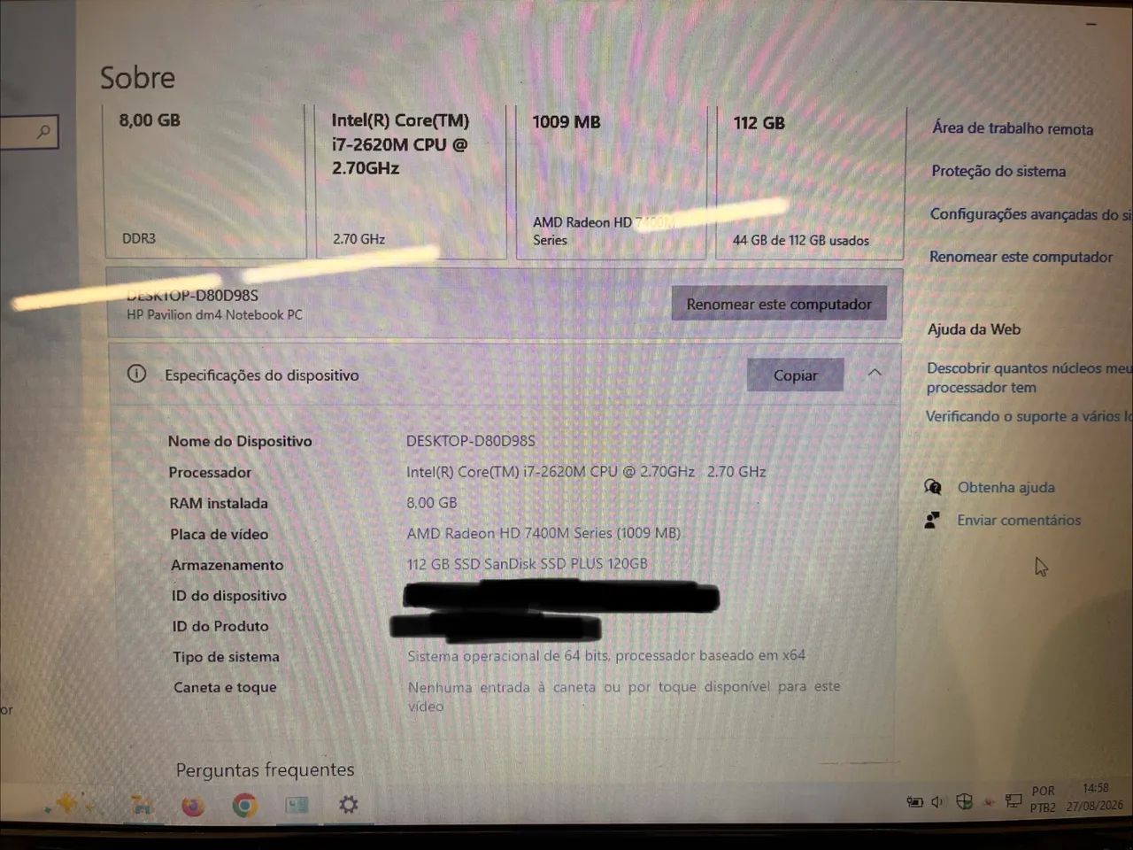 Notebook HP Pavilion dm4 - Foto 5