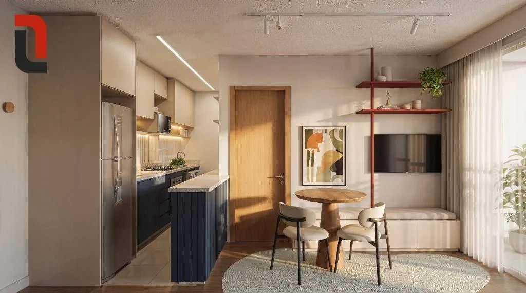 Hauer 4You Apto 39m² 2 quartos, sacada e 1 vaga