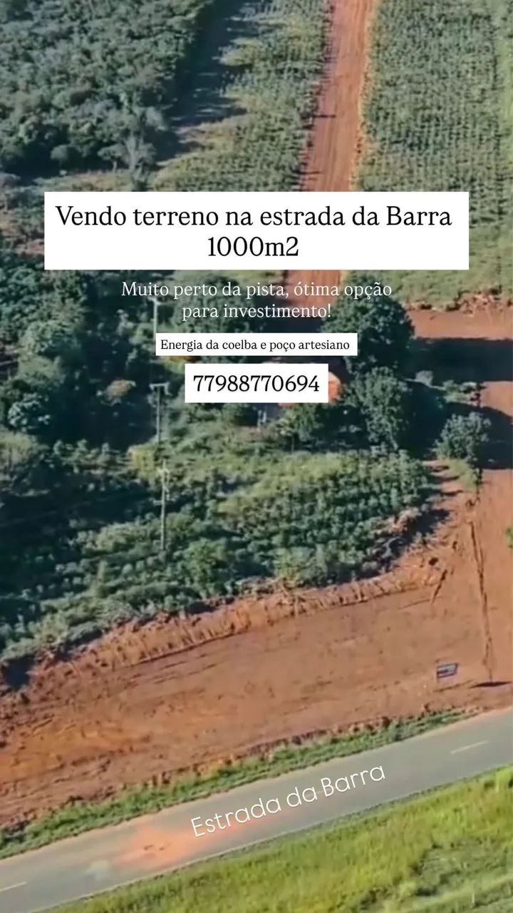 TERRENO ESTRADA DA BARRA 