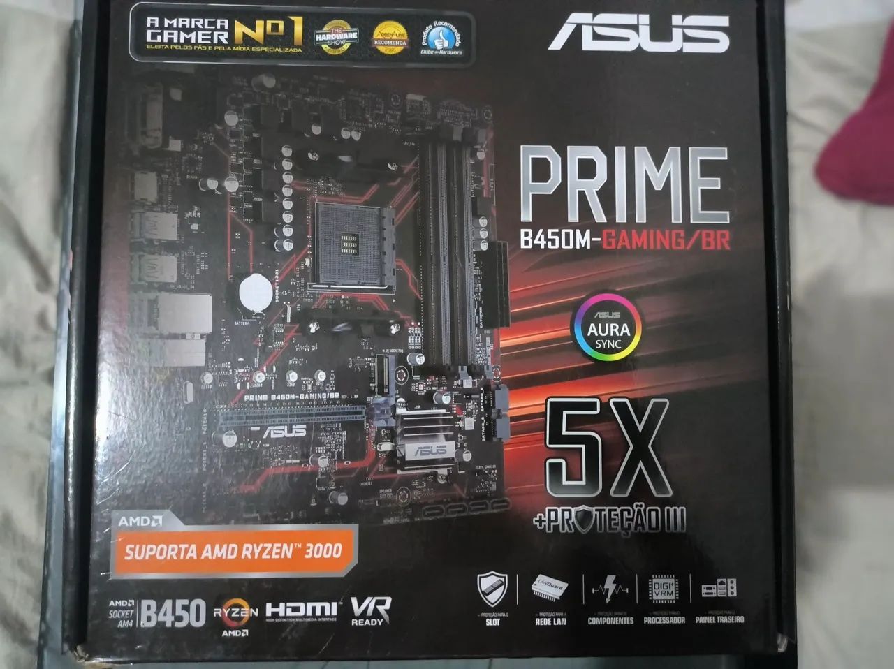 B450M Asus Prime (Com Defeito)