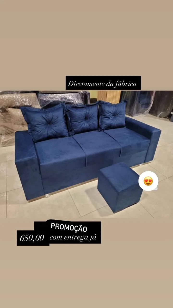 650 entrega grátis sofá @@@@@ 