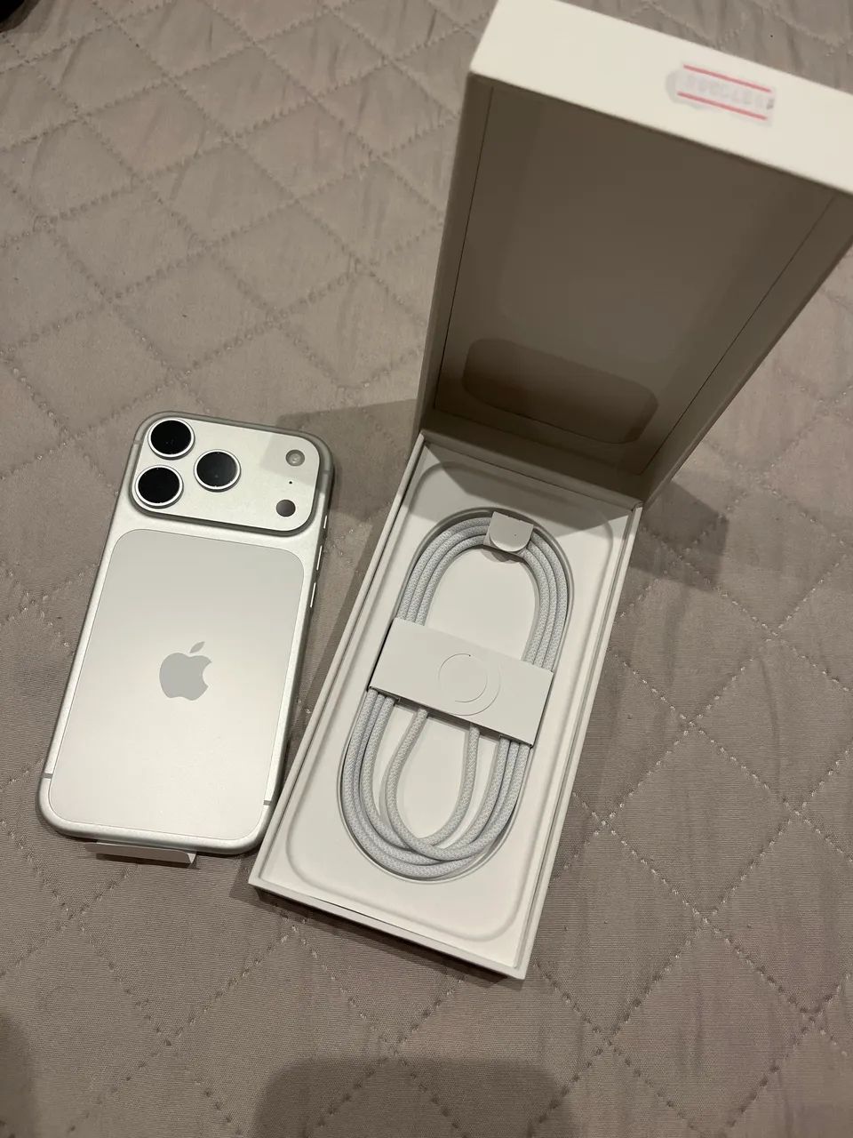 iPhone 17 Pro 256GB Silver ? NOVO, SEM USO - Foto 3