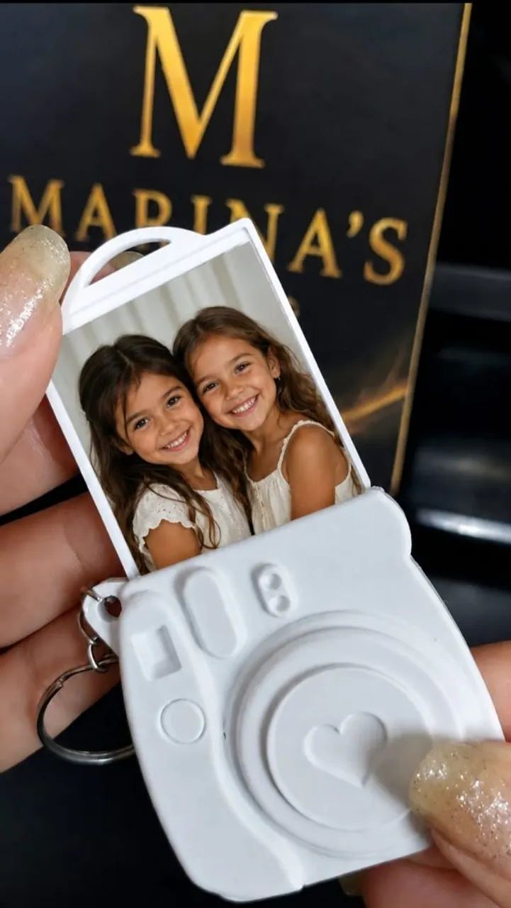 Chaveiro Porta Foto 3D com foto personalizada  - Foto 4