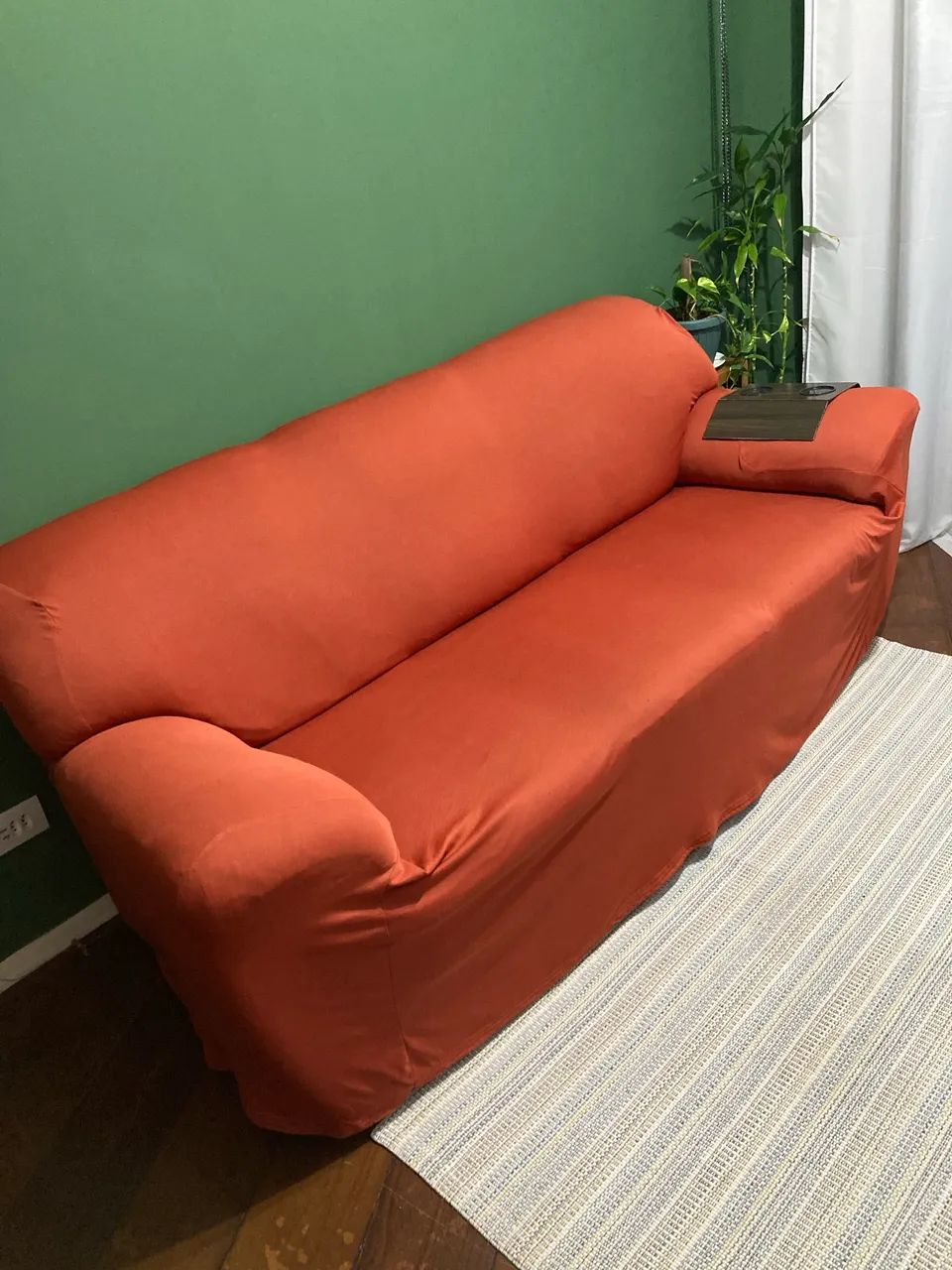 Sofá 3 Lugares com Capa65746287713409122