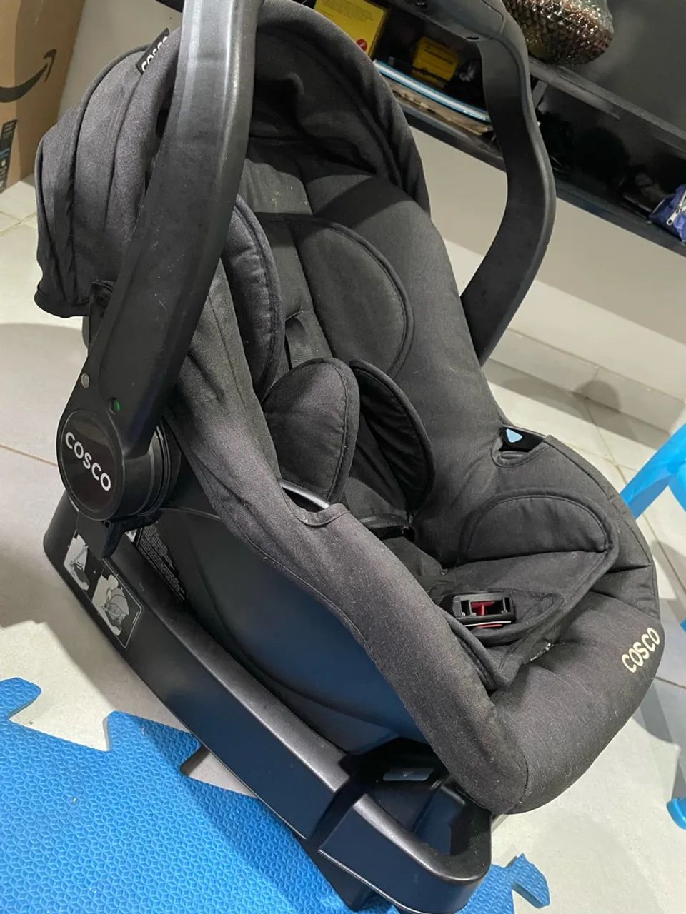 Bebê conforto Cosco + base  - Foto 3