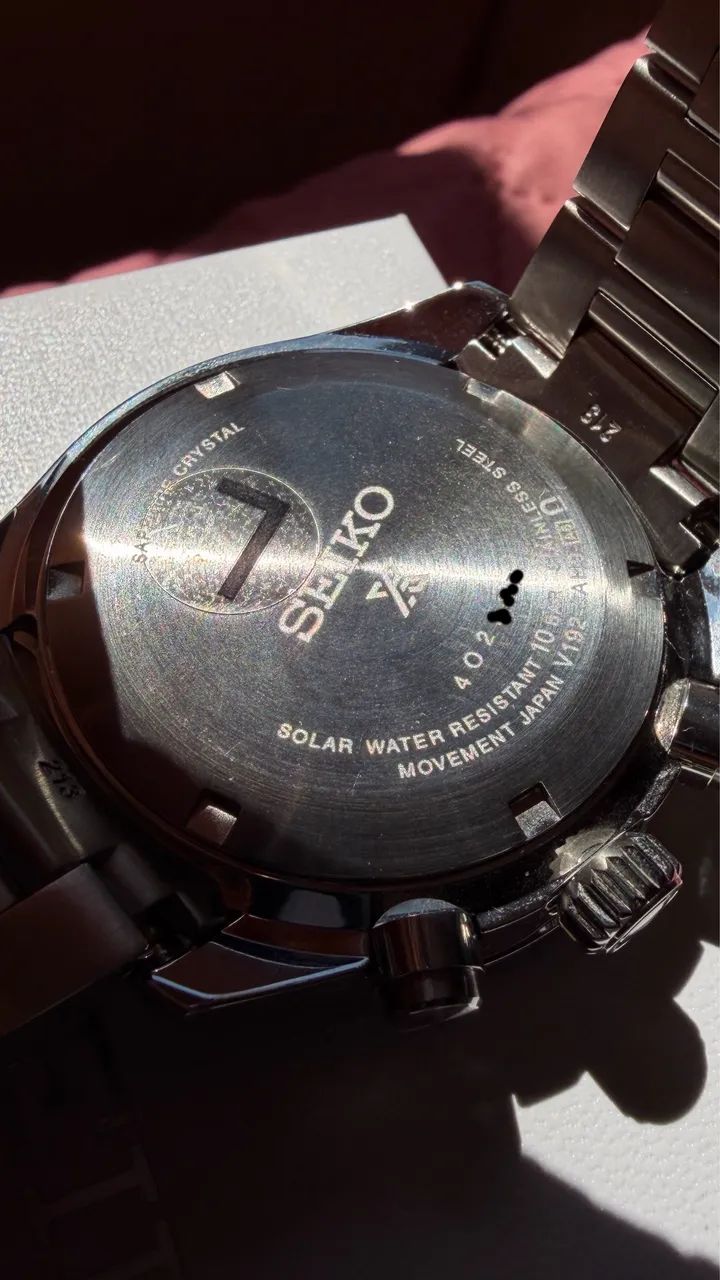 Seiko Prospex  Speedtimer Pogue SSC947 Solar 100m - Foto 4