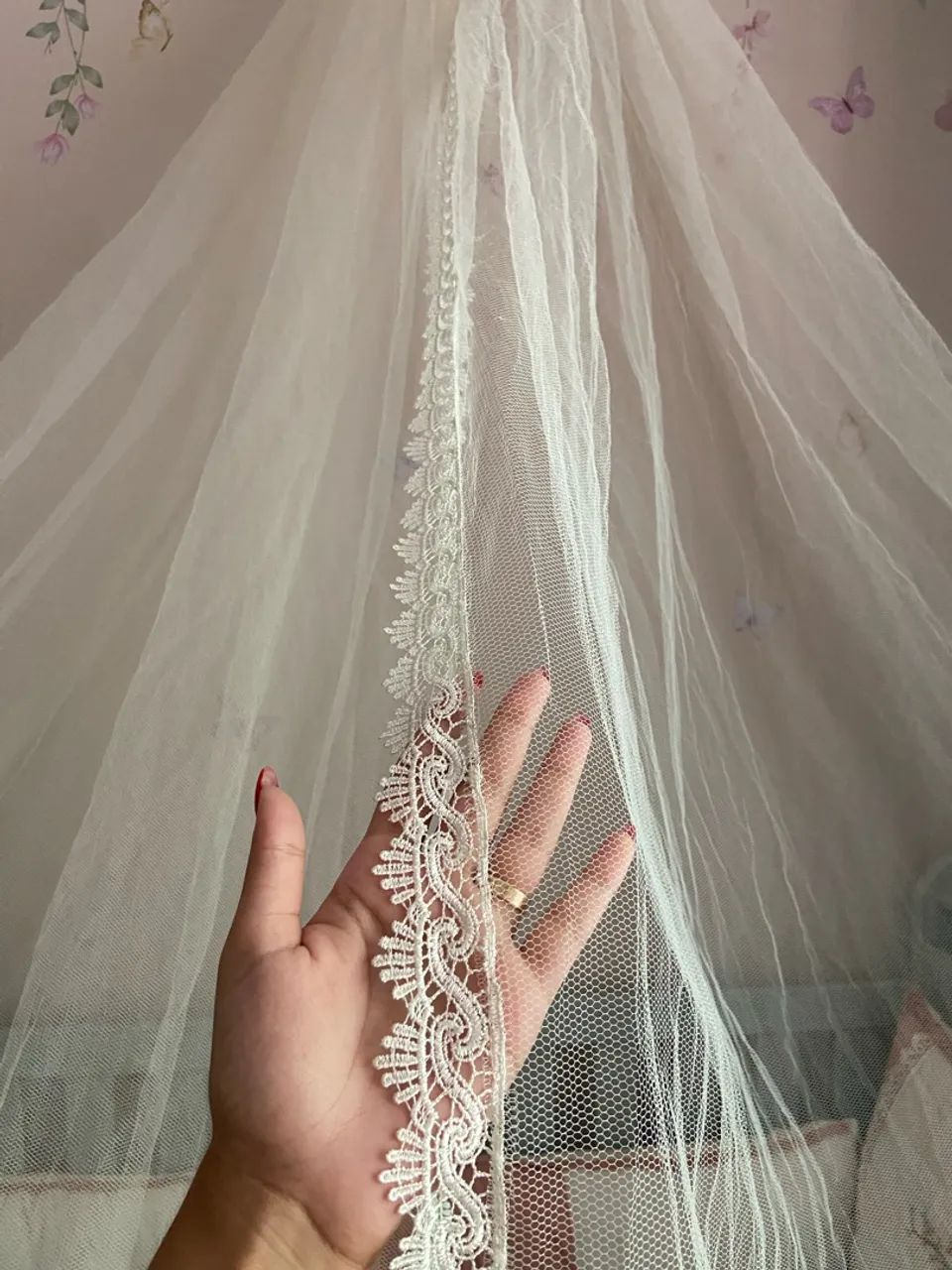 Dossel cortinado para bebê  - Foto 3