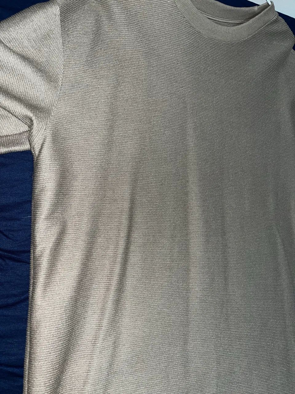 CAMISA MARROM/BEGE M  - Foto 2
